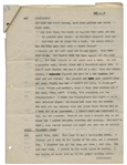 Moe Howard's 11p. Script From August 1953 for a ''Three Stooges Night Club Sketch'' Entitled ''Drag Out the Net'' -- For a Las Vegas Performance, With a Note to ''LOCALIZE'' -- Near Fine Condition